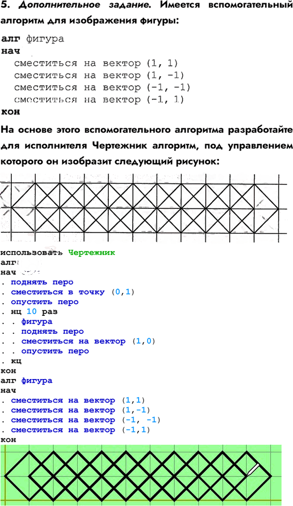 Иллюстрация к решению «Вариант 2 Самостоятельная работа 6 ГДЗ Самостоятельные и контрольные работы Босова 6 класс (Информатика)», 2