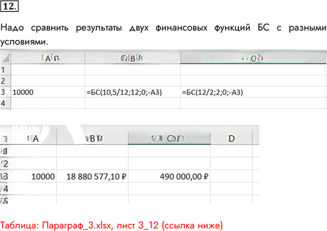 Иллюстрация к решению «Задание 12 Параграф 3 ГДЗ Босова 11 класс (Информатика)», 1