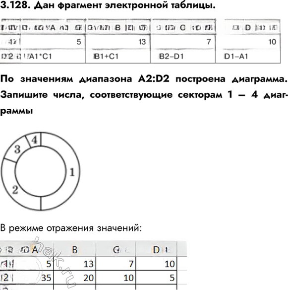 Иллюстрация к решению «Упр.3.128 ГДЗ Сборник упражнений Босова 7-9 класс (Информатика)», 1