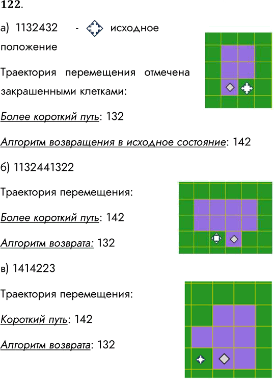 Иллюстрация к решению «Упр.122 ГДЗ Рабочая тетрадь Босова 8 класс 2024 (Информатика)», 1